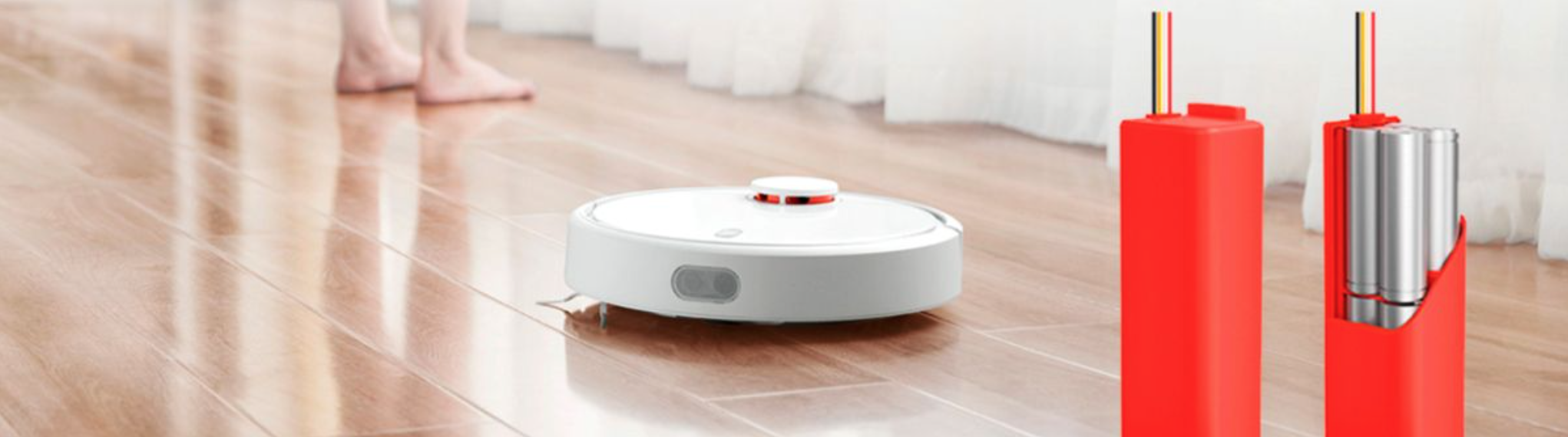 Робот-пылесос Xiaomi Mi (Mijia) Robot Vacuum Cleaner 1S 4